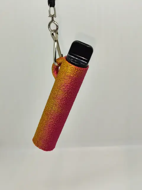 Hang Vape Case in Gold und Pink